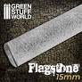 Green Stuff World Rolling Pin Flagstone 15mm